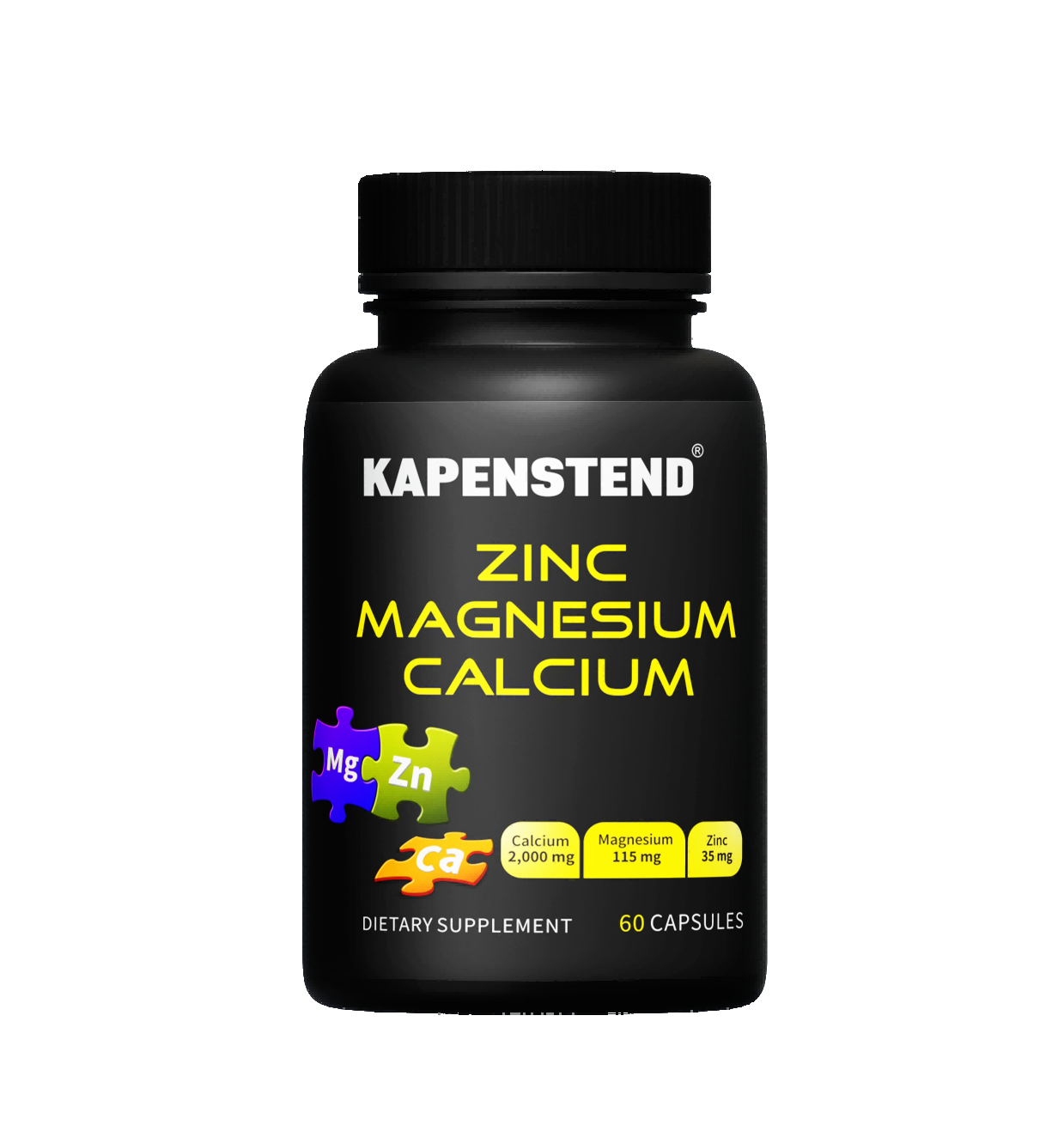 Calcium Magnesium & Zinc Caplets